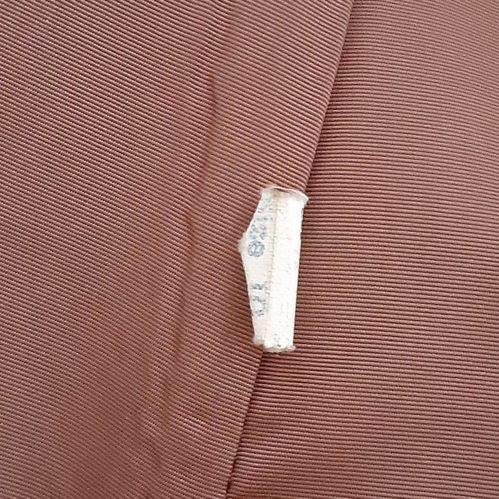 Peter Caruso Light Brown Leather Jacket Long Moto - Picture 5 of 6